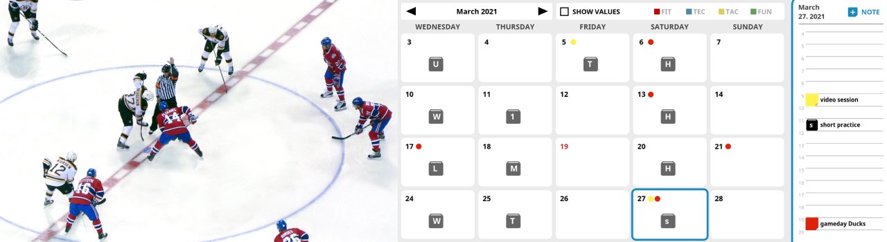 hockey coach vision app Manage your team’s season plan and rosters in advance