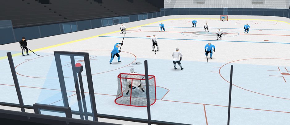 hockey coach vision app 3d animated drill